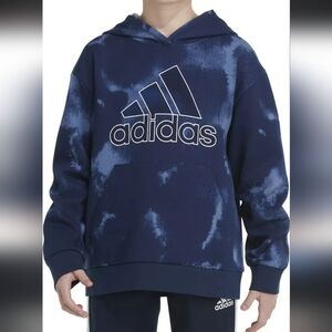 adidas All Over Print Fluitidy Pull Over Hoodie